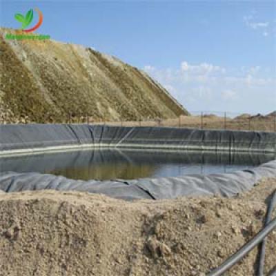 1MM BLACK HDPE PLASTIC GEOMEMBRANE WITH HIGH QUALITY DRAIN