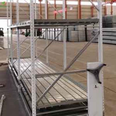 4x8 3X8 FLOOD TRAY VERTICAL RACK FOR AGRICULTURE GREENHOUSE ,HYDROPONIC GREENHOUSE 