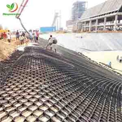 HONEYCOMB GRAVEL STABILIZER GEOCELL REGID FOR SLOPE PROTECTION