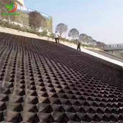 3D GEOCELL  LATTICE HEIGHT 5-20 PRICE HDPE FOR ROAD CONSTRUCTION 