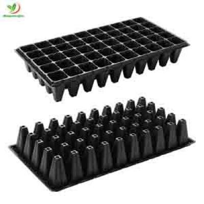 28 50 72 128 200 CELLS DEEP SEEDLING TRAYS SEED STARTER WITH HOLES FOR FLOWER ,VEGETABLE NURSERY