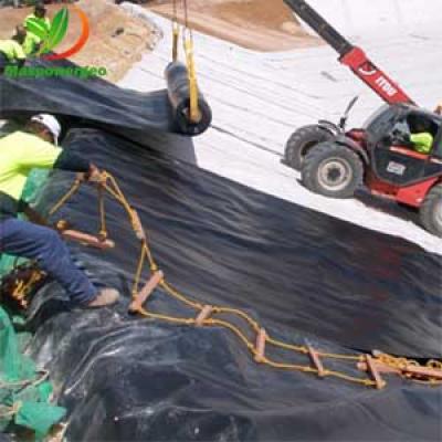 HDPE PVC SMOOTH GEOMEMBRANE EMBOSSED FOR MINGING